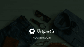 What Bergners.com website looked like in 2022 (1 year ago)