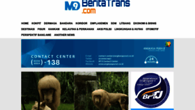 What Beritatrans.com website looked like in 2022 (1 year ago)
