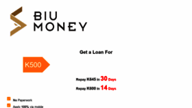 What Biumoney.com website looked like in 2022 (1 year ago)