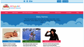 What Bestlittlebaby.com website looked like in 2022 (1 year ago)