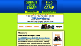 What Bestgirlscamps.com website looked like in 2022 (1 year ago)