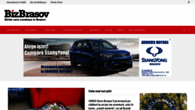 What Bizbrasov.ro website looked like in 2022 (1 year ago)
