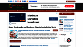 What Bookmarkfollow.com website looked like in 2022 (1 year ago)