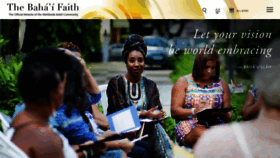 What Bahai.org website looked like in 2022 (3 years ago)