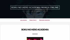 What Bokunoheromanga.com website looked like in 2022 (1 year ago)