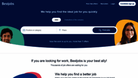 What Bestjobskenya.com website looked like in 2022 (1 year ago)