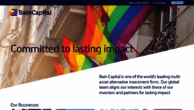 What Baincapital.com website looked like in 2022 (1 year ago)