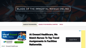 What Blade-of-the-immortal-manga.com website looked like in 2022 (1 year ago)