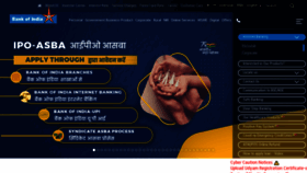 What Bankofindia.co.in website looked like in 2022 (3 years ago)