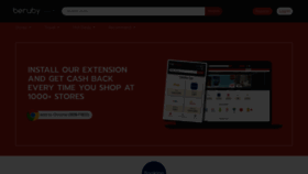 What Beruby.com website looked like in 2022 (3 years ago)