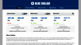 What Bluedollar.net website looked like in 2022 (1 year ago)
