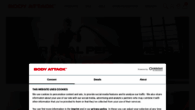 What Body-attack.de website looked like in 2022 (1 year ago)