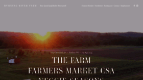 What Burningriverfarm.com website looked like in 2022 (2 years ago)