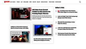 What Boomlive.in website looked like in 2022 (4 years ago)