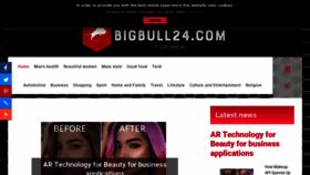 What Bigbull24.com website looked like in 2022 (1 year ago)