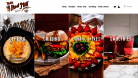 What Bobsredmill.com website looked like in 2022 (3 years ago)