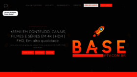 What Baseiptv.com.br website looked like in 2022 (1 year ago)
