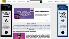 What Bestfunquiz.com website looked like in 2022 (1 year ago)