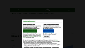 What Boersennews.de website looked like in 2022 (3 years ago)