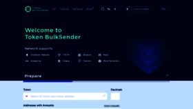 What Bulksender.app website looked like in 2022 (1 year ago)