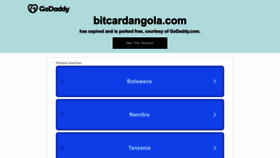 What Bitcardangola.com website looked like in 2022 (1 year ago)