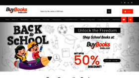 What Buybooksindia.com website looked like in 2022 (1 year ago)
