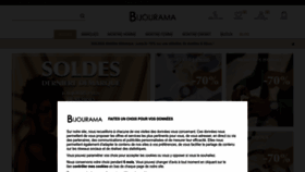 What Bijourama.com website looked like in 2022 (1 year ago)