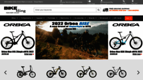 What Bikebling.com website looked like in 2022 (1 year ago)
