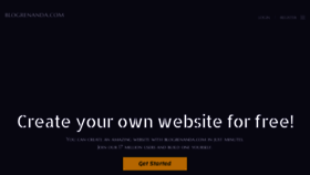 What Blogrenanda.com website looked like in 2022 (1 year ago)