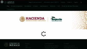 What Banjenetbanjercito.com.mx website looked like in 2022 (1 year ago)