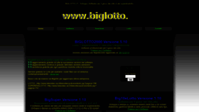 What Biglotto.it website looked like in 2022 (1 year ago)