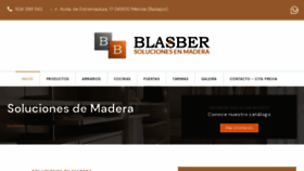 What Blasber.com website looked like in 2022 (1 year ago)