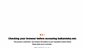 What Balkanteka.net website looked like in 2022 (1 year ago)