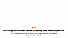 What Brendinghat.com website looked like in 2022 (1 year ago)