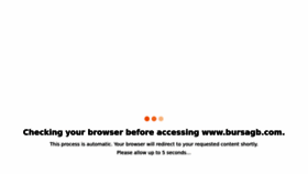 What Bursagb.com website looked like in 2022 (1 year ago)