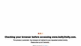 What Bolly2tolly.com website looked like in 2022 (1 year ago)