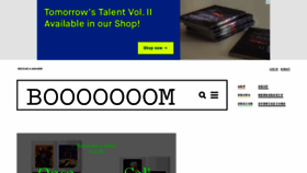 What Booooooom.com website looked like in 2022 (1 year ago)