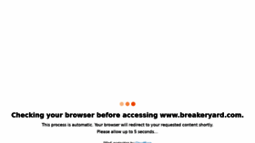 What Breakeryard.com website looked like in 2022 (1 year ago)