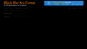 What Blackhatseoforum.com website looked like in 2022 (3 years ago)