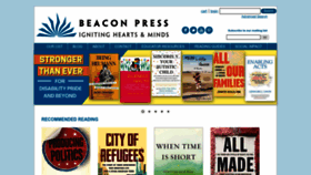 What Beacon.org website looked like in 2022 (1 year ago)