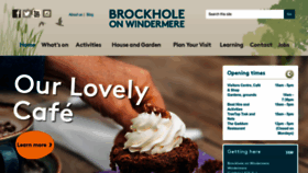 What Brockhole.co.uk website looked like in 2022 (1 year ago)