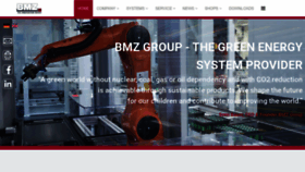 What Bmz-group.com website looked like in 2022 (1 year ago)