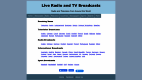 What Broadcast-live.com website looked like in 2022 (1 year ago)