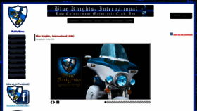 What Blueknights.org website looked like in 2022 (1 year ago)