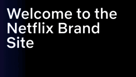 What Brand.netflix.com website looked like in 2022 (1 year ago)