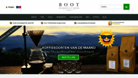 What Bootkoffie.nl website looked like in 2022 (1 year ago)