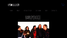 What Barleyjuice.com website looked like in 2022 (1 year ago)