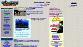 What Bangkoksite.com website looked like in 2022 (1 year ago)