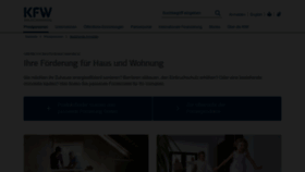 What Baufoerderer.de website looked like in 2022 (1 year ago)