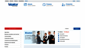 What Bizator.com website looked like in 2022 (2 years ago)